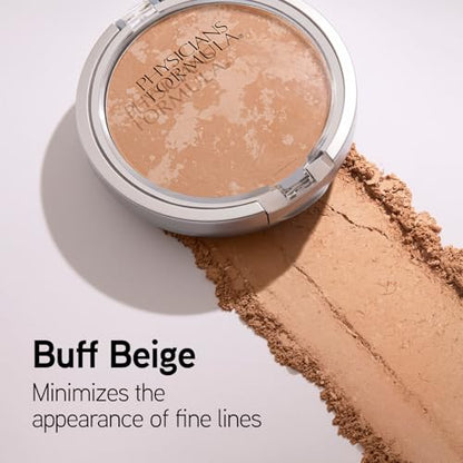 Physicians Formula Mineral Wear Talc-Free Face Powder, Light Coverage Mineral Makeup for Sensitive Skin – Buff Beige - color: Buff Beige
