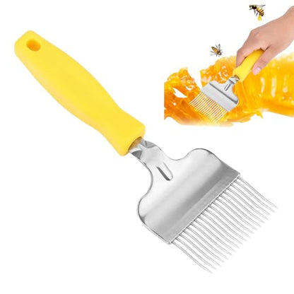 Honey Uncapping Scraper with Handle Small Extractor | Bee Keeping Honey Uncapping Scraper for Bee Keeping Farm Outdoor Indoor Backyard Garden Beekeeper Beginners