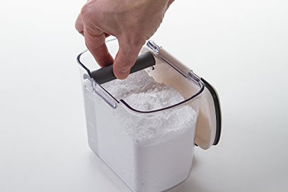 ProKeeper 1 Quart Airtight Powdered Sugar Storage Container – Grey,BPA-Free Plastic,(Pack of 12) - color: Grey, size: 1 Piece (Pack of 12)