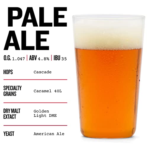 Northern Brewer - Siphonless 1 Gallon Craft Beer Making Starter Kit, Equipment and Beer Recipe Kit (Pale Ale) - color: Pale Ale