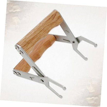 Hemoton Stainless Steel Beekeeping Frame Grip Holder Tool for Hive Maintenance 16x12.5x5cm Sturdy and Easy to Use Beekeeper Equipment