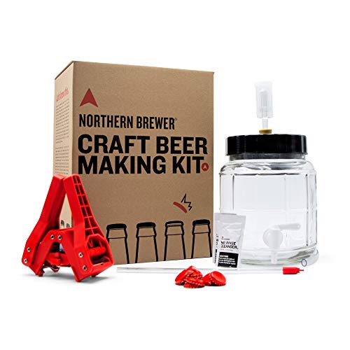 Northern Brewer - Siphonless 1 Gallon Craft Beer Making Starter Kit, Equipment and Beer Recipe Kit (Kama Citra IPA) - color: Kama Citra IPA