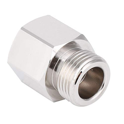 Pressure Relief Adapter, Silver Aluminum Refill Pressure Relief Valve for Aquarium Fish CO2 Tank Regulator or Homebrew Beer Keg Regulator