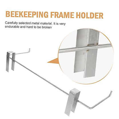 1Pc Beekeeping Frame Holder Portable Beehive Mounted Storage Rack for Efficient Spleen Transfer Space Saving Garden Balcony Farm
