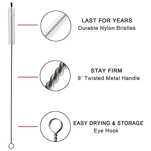 Beer Bottle Filler, Siphoning Kit Wine Bottle Filler, Auto Siphon Regular Stainless Steel with Tubing Clamp for Home Brewing Small Batches