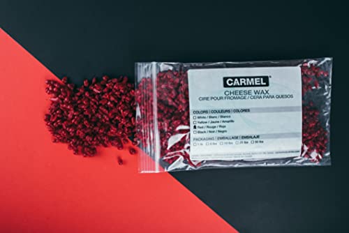 Carmel Cheese Wax, White (1 lb), Food-Grade Wax Beads to Protect Cheese