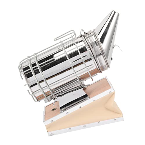 Totority Beekeeping Tool Smoker Gun Beehive Smoker Heat Shield Bee Keeping Tools for Apiculture
