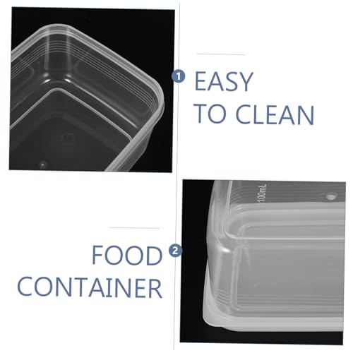 SOLUSTRE Crisper Box Airtight Bread Container Box Lid for Office Lunches Outdoor Picnics - color: Multi