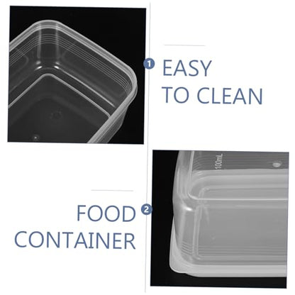 SOLUSTRE Crisper Box Airtight Bread Container Box Lid for Office Lunches Outdoor Picnics - color: Multi