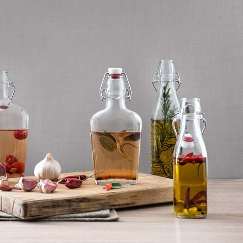 Bormioli Rocco Swing Bottle 8.5 oz - Clear - size: 8.5 Ounces