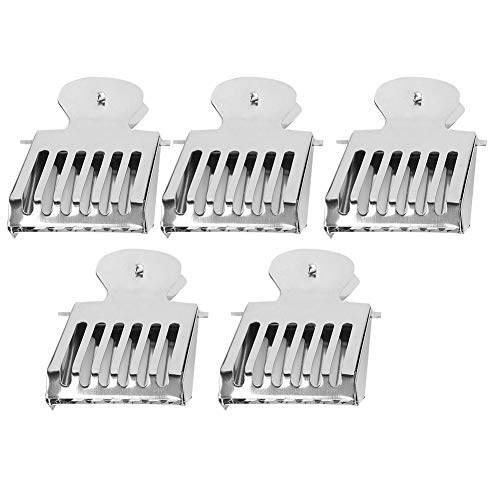 Queen Bee Catcher Clip | 5Pcs Stainless Steel Containment Cage for Beekeeping | Book - Clip Design for Safe Transfer/Observation/Capture | 5 x 7cm Escape Guard