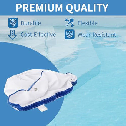 8114 Pool Cleaner Filter Bag Replacement for Aquabot Pool Cleaners Pura 4X Pura 5X S-2-40 S2-50, Fine Filter Replacement Bag