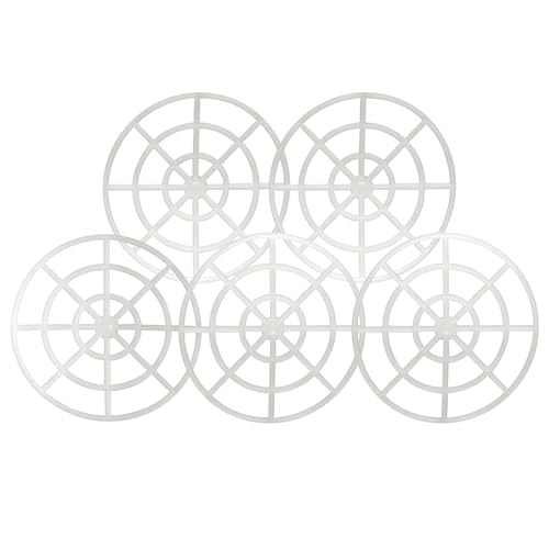 5pcs Fermenting Jar Mesh Presser Wide Mouth Fermenting Jar Press Weight Pickle Can Press Mesh Plate Fermenting Presser Mesh Practical Weights for Canning, Pickling, and Fermentation