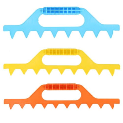 Frame Spacer for Beehives, Bee Frame Spacer Tool, Frame Spacer for Bee Hive, Plastic Beehive Spacing Tool, Honeycomb Frame Spacing Maintainer for Beekeepers (3pcs (7 8 9 Frame)) - color: 3pcs (7 8 9 frame)