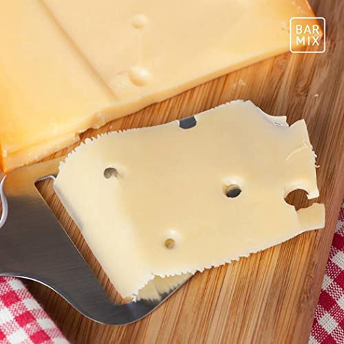 Hoshen Stainless Steel Cheese Grater, Cheese Spatula, Ham Slicing Knife, Baking Cake Spatula