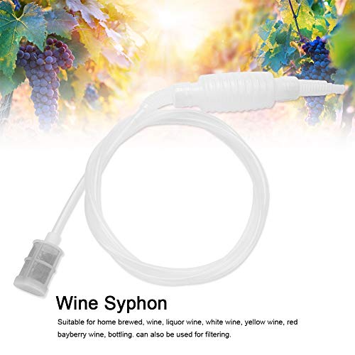 Home Brew Tube Pipe Hose Manual Wine Making Syphon Pump Wine Beer Brewing Making Tool