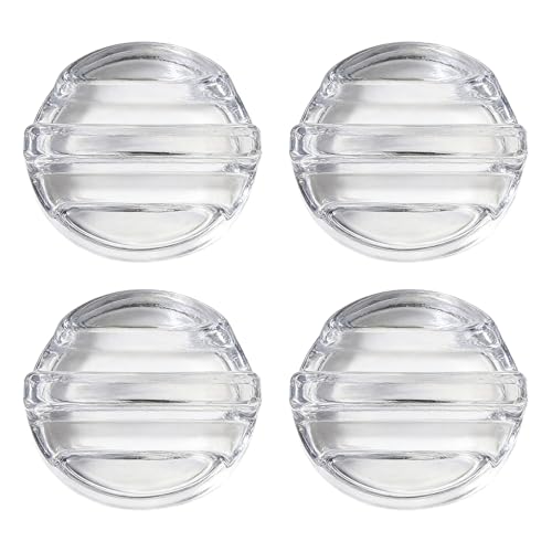 4 Pack Fermentation Weight with Easy Grip Handle,Glass Fermenting Weights for Wide Mouth Mason Jars,Glass Weights for Fermenting,Sauerkraut,Pickles,Kimchi - style: Straight