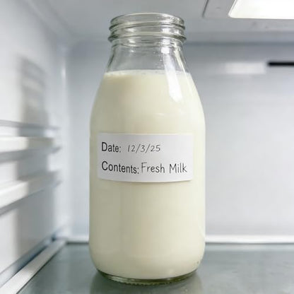320Pcs Removable Freezer Labels, 1 x 3 in Food Labels to Write on Food Storage Stickers Date Label, Waterproof Oil Resistant Canning Jar Labels Freezer Paper Label, Clean Leaves No Residue - color: White, 1'' X 3''