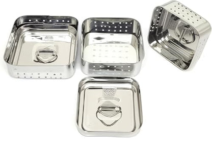 Stainless Steel Home Made Paneer, Cheese, Tofu, Maker Mold Kitchen Tools Press - 450ML