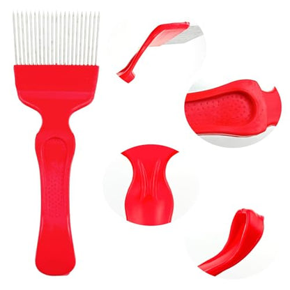 Bee Keeping Uncapping Fork with 18 Tines Stainless Honey Extractor Equipment Hive Tool,Beekeeping Uncapping Tub Honey Extraction Kit (2Pcs) - size: 2Pcs