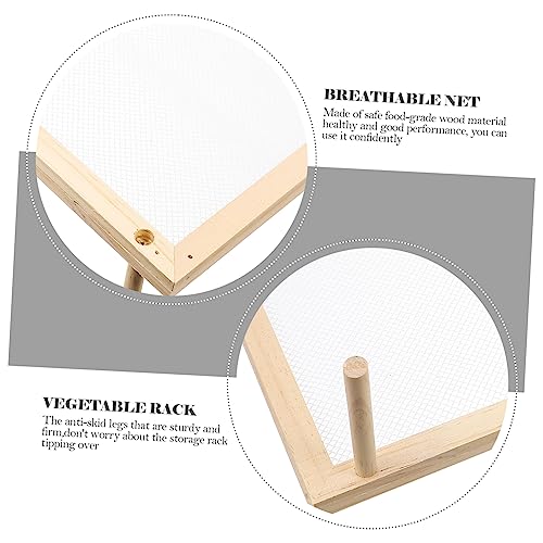 Large Pasta Drying Rack Mesh Vegetable Dryer Dish Drainer Fruit Drying Rack Noodle Holder