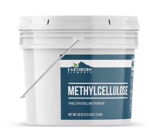 Earthborn Elements Methylcellulose (1 Gallon), No Emulsifiers Or Additives, Food Grade