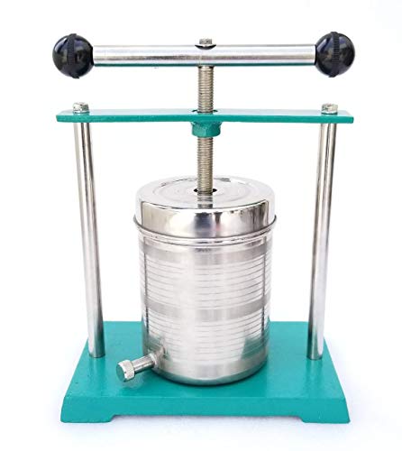 Heavy Duty Stainless Steel Tincture Press with Cheese Cloth and Silicon Food Grade Pipe