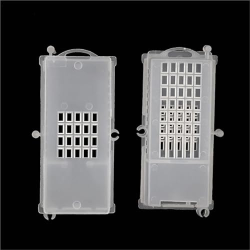 Queen Bee Cage 30Pcs Queen Bee Transport Cages Beekeeping Equipment House Beehive White Transparent Cage for Beekeeping Supplies