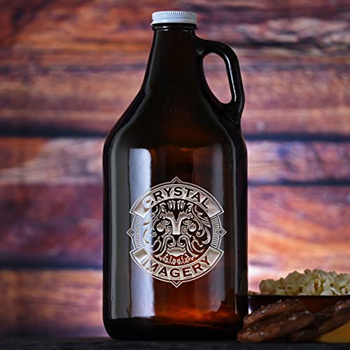Your Logo Engraved Beer Growler