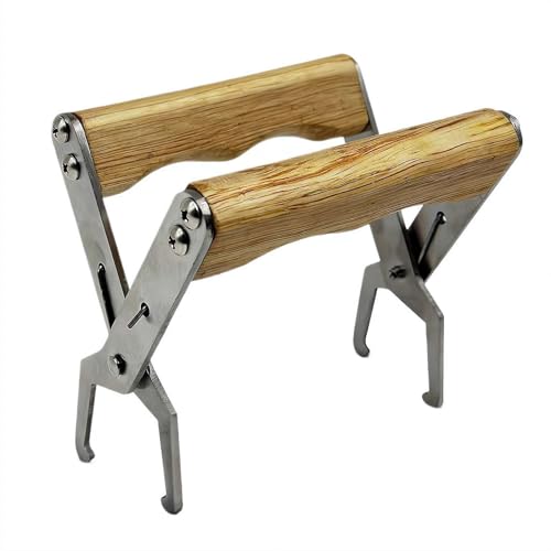 Beekeeping Frame Gripper, Frame Holder, FrameLifter Tool, New Upgrade Stainless Steel Beekeeping Equipment Bee Hive FrameGrip Tool