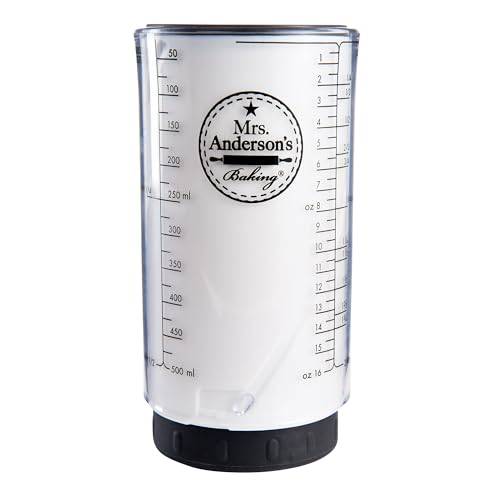 Mrs. Anderson's Baking Adjustable Liquid Dry Measuring Cup, 16.5-Ounce Capacity