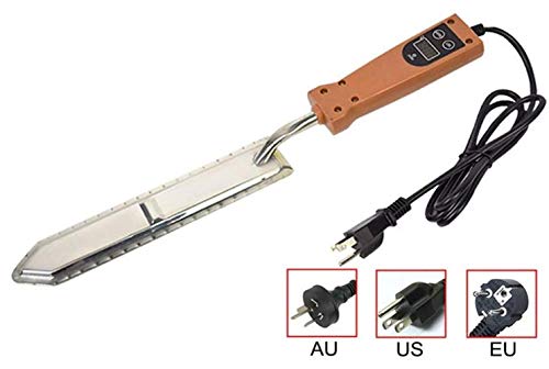Electric Honey Uncapping Knife with Temperature Control Switch Beekeeping Knife and Temperature Display Beekeeping Cutter for Beekeeper Honey Extractor Knife (Temperature Control) - color: Temperature control
