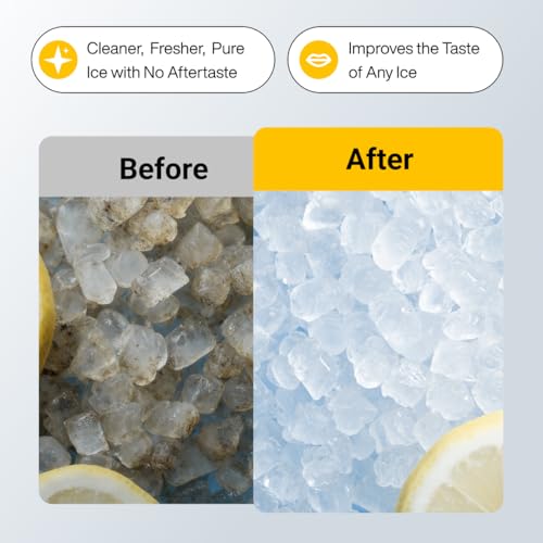 Typhur Ice Maker Cleaner and Descaler, 12 Packs Pure Citric Acid Powder, Universal Descaling Solution Nickel Safe for Countertop Ice Machines, Also Compatible with Coffee Makers and Kettles - size: 12-Pack