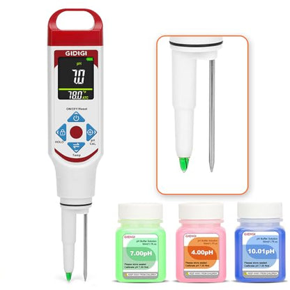 pH Meter Tester for Food with pH Probe