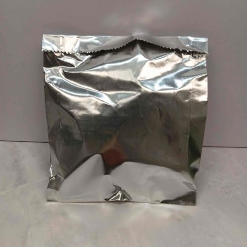 Large Foil Hamburger/Cheeseburger/Sandwich Bags - Grease Resistant, Keeps them Hot - SILVER - 25 Count - color: SILVER - Plain