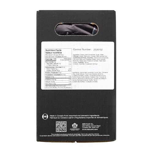 Fontana Wine Making Ingredient Kit - Merlot 6 Gallon DIY Kit | Premium Ingredients | Makes 30 Bottles