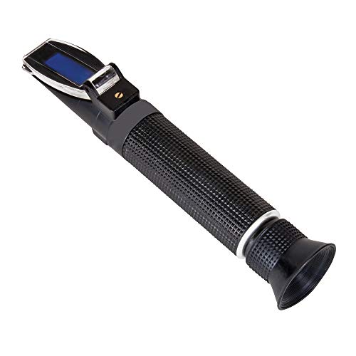 Sper Scientific Sugar Refractometer with Automatic Temperature Compensation (ATC) 300010 – Portable Brix Meter 0 to 32%, Measures Sugar Content for Industrial Applications & more - style: Standard