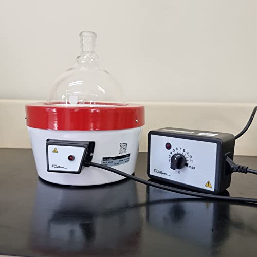 Heating Mantle Fisatom, 2000ml up to 300 °C for Round-Bottom flasks with a Diameter of 168 mm. Electric Temperature Control Magnetic Model - size: 2000ml