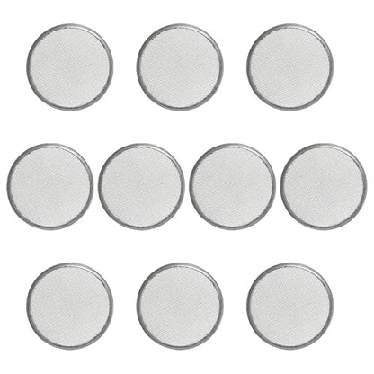 10 Pack Stainless Steel Sprouting Lids for Regular Mouth Mason Jars | Fine Mesh Stainless Steel Screen—Allows optimal drainage while keeping seed secure, cleaner and easier sprouting lids process