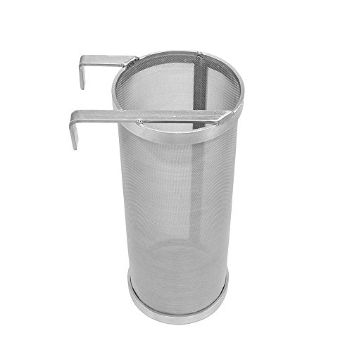 4 x 10in Hop Spider 300 Micron Mesh Stainless Steel Hop Filter Strainer for Home Beer Brewing Kettle - size: Small