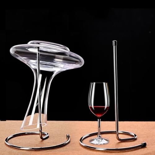 Decanter Dryer Drainer Stand Rack for Glass Wine Decanter (Rack Type)