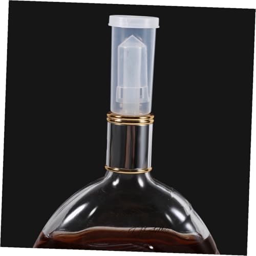 Luxshiny 3-Piece Fermentation Valve Set for Homebrew Food-Grade Plastic Water-Sealed Easy to Use for Wine Making and Brewing Supplies - size: 12.00X3.80X3.80CM