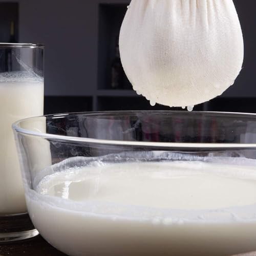 20 yards Bulk Ivory Cheesecloth for Straining 100% Cotton Muslin Cheese Cloth for Cooking, Decoration, Table Runner 180 Sq.Ft. (Grade 100 Fine Weave)