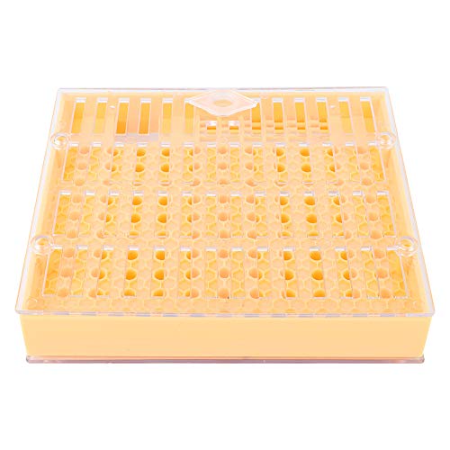 Queen Rearing System Kit | 110 Plastic Cell Cups Grafting - Innovative Design | Queen Cage & Breeding Box for Beekeeping/Apiary Management | Reusable Tools