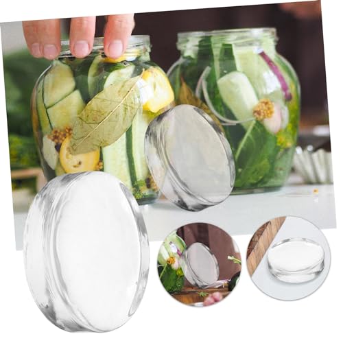 Fermenting Jar Weights Mason Jar Fermentation Lids Small Weights Glass Kit