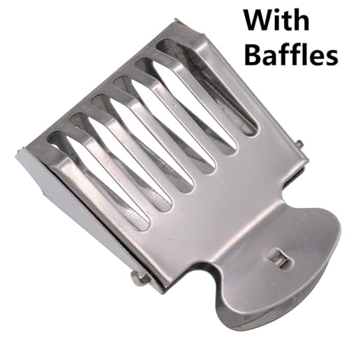 TopHomer 8 Pcs Beekeeping Clip Stainless Steel Hand Queen Bee Catcher Cage Beekeeeping Tool for Beekeeper Easy to Use - style: 8 Pcs