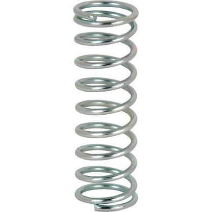 Prime-Line SP 9703 Compression Spring, Spring Steel Construction, Nickel-Plated Finish, 0.041 GA x 3/8 In. x 1-1/8 In. (4 Pack) - color: Nickel, size: 3/8 in. x 1-1/8 in.