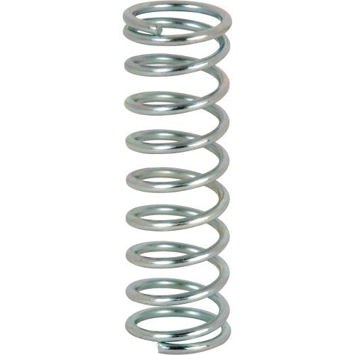 Prime-Line SP 9703 Compression Spring, Spring Steel Construction, Nickel-Plated Finish, 0.041 GA x 3/8 In. x 1-1/8 In. (4 Pack) - color: Nickel, size: 3/8 in. x 1-1/8 in.