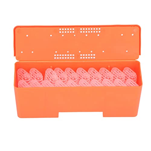 20 Pcs Queen Bee Cages Plastic Transporting Catcher Non-Grafting Beekeeping Queen Cage Beekeeping Rearing Cup Kit for Indoor Home Outdoor