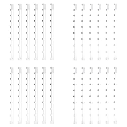Beehive Frame Spacers, 24Pcs / 4Set Metal Beehive Frame Strips Bee Hive Box Spacing Tool Bee Hive Frame Spacers Beekeeper Beekeeping Tools Equipment